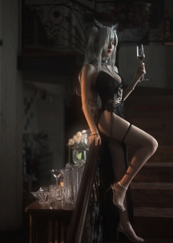 明日方舟cosplay青春美女性感撩人写真图片