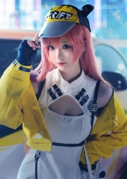 萌系风骚小橘子cosplay性感写真图片
