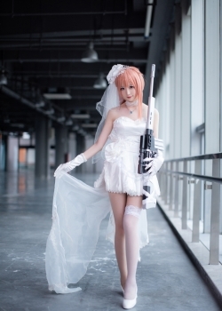 少女前线cosplay青春美女诱人写真图片