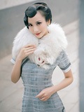 有古典气息的江南中式青春美女