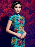 短中式青春美女端庄典雅淑女照