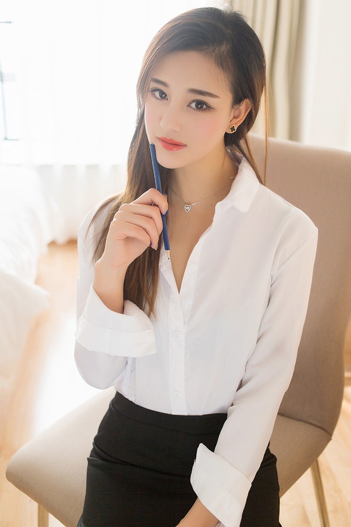 黑丝少女娜娜办公室OL女神范十足(图33)