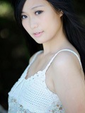 正处青春朝气的校园清纯青春美女