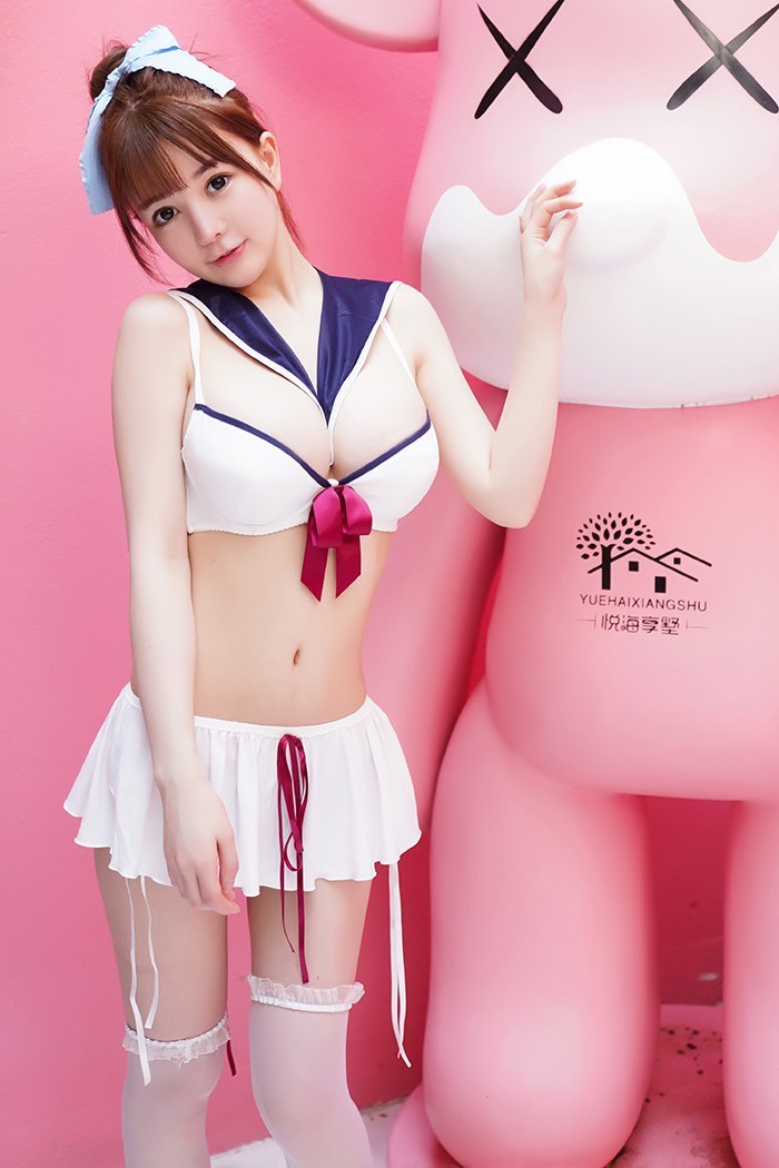 粉嫩学生妹UU酱白皙巨乳丝滑可口(图17)