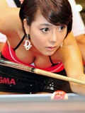 韩国性感青春美女场外桌球大比拼