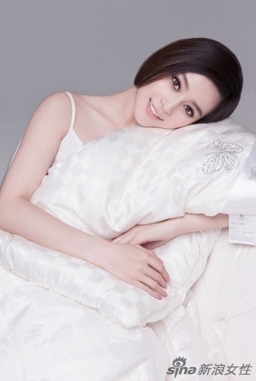 范冰冰代言床上用品 性感妖娆(图16)