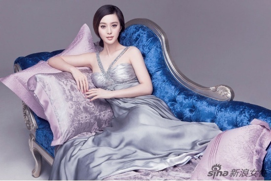 范冰冰代言床上用品 性感妖娆(图5)