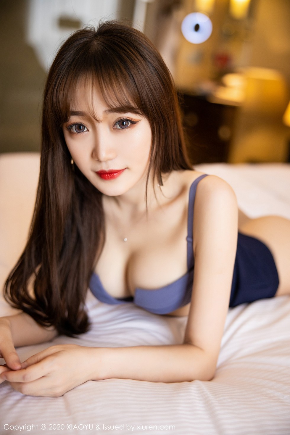 [XiaoYu画语界]Vol.278_嫩模允儿Claire眼镜OL秘书装性感内衣配无内肉丝诱惑写真76P