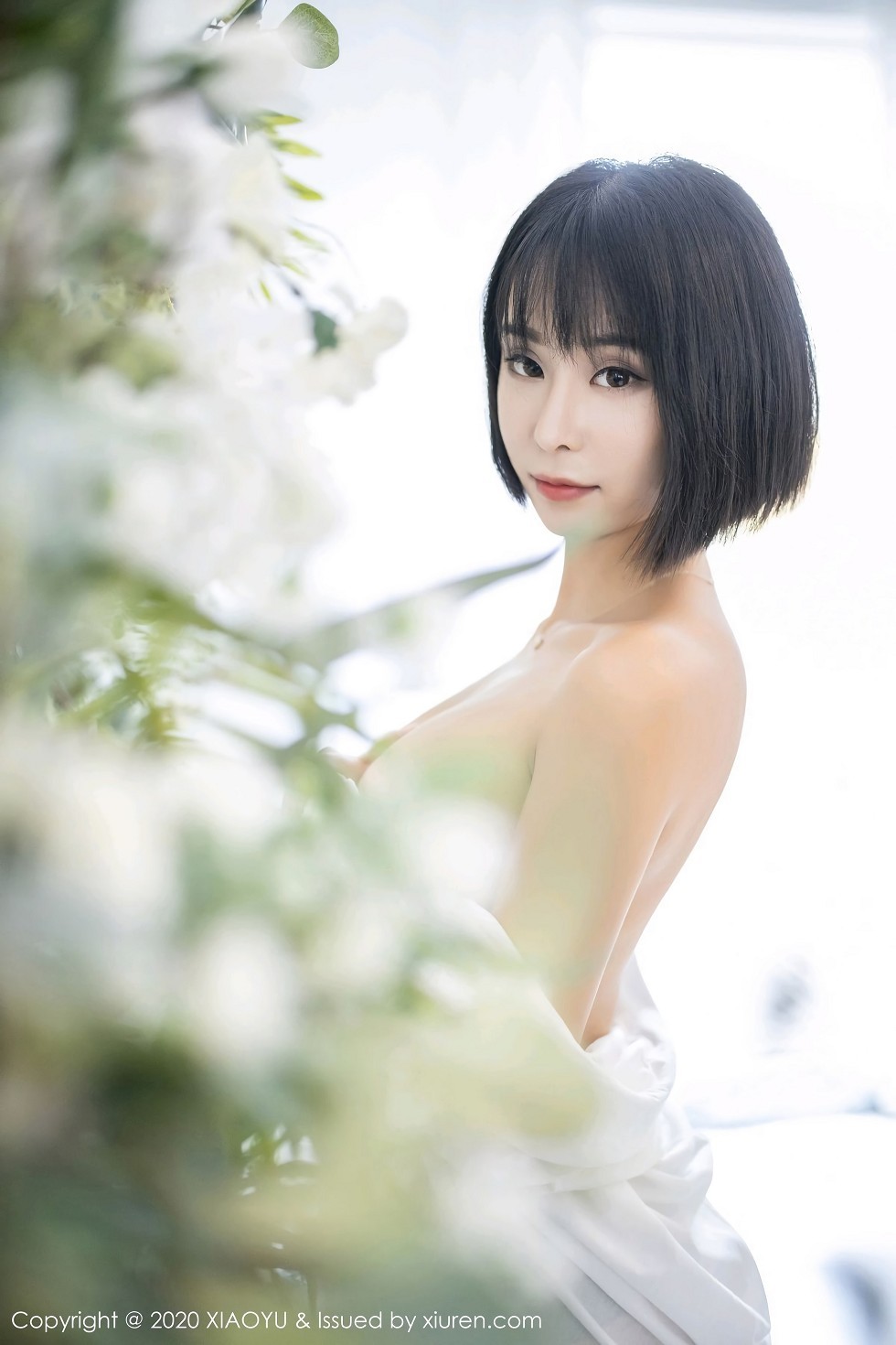 [XiaoYu画语界]Vol.292_嫩模蓝夏Akasha私房西装制服下黑色内衣配吊带黑丝诱惑写真64P