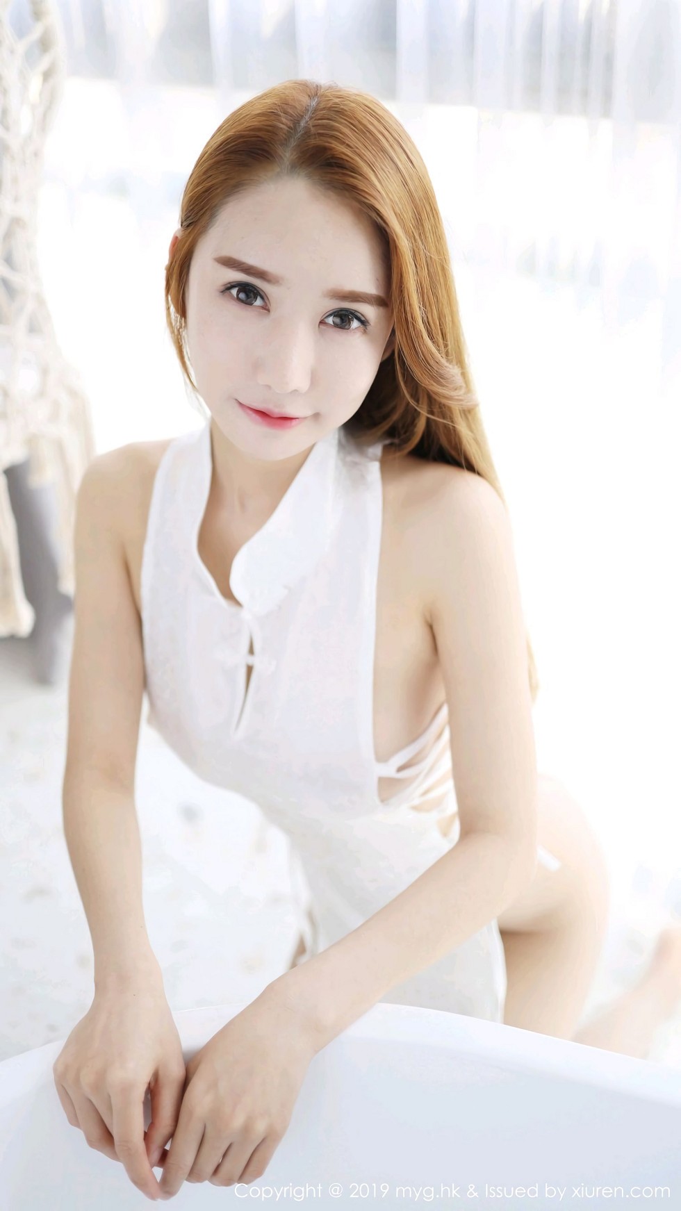 [MyGirl美媛馆]Vol.405_嫩模小樱baby私房粉色薄纱内衣透视秀豪乳惹火诱惑写真40P