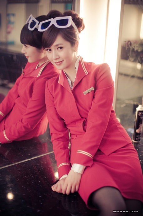 中国第一美女空姐项瑾(图8)