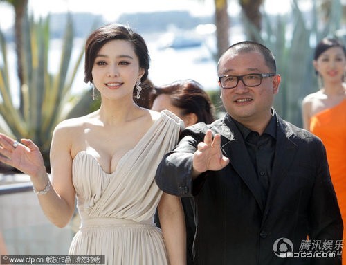 希腊女神范冰冰戛纳扮靓靓(图2)