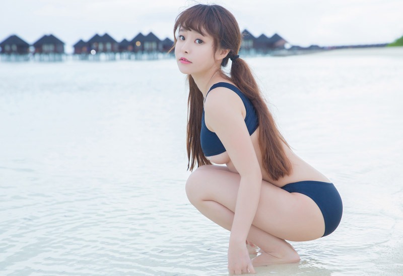 菠萝社美女柳侑绮比基尼清新写真(图10)