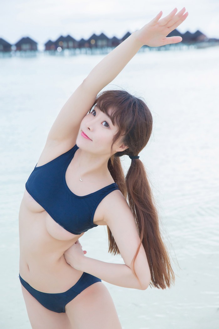 菠萝社美女柳侑绮比基尼清新写真(图21)
