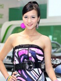 上海大众汽车青春美女高贵气息