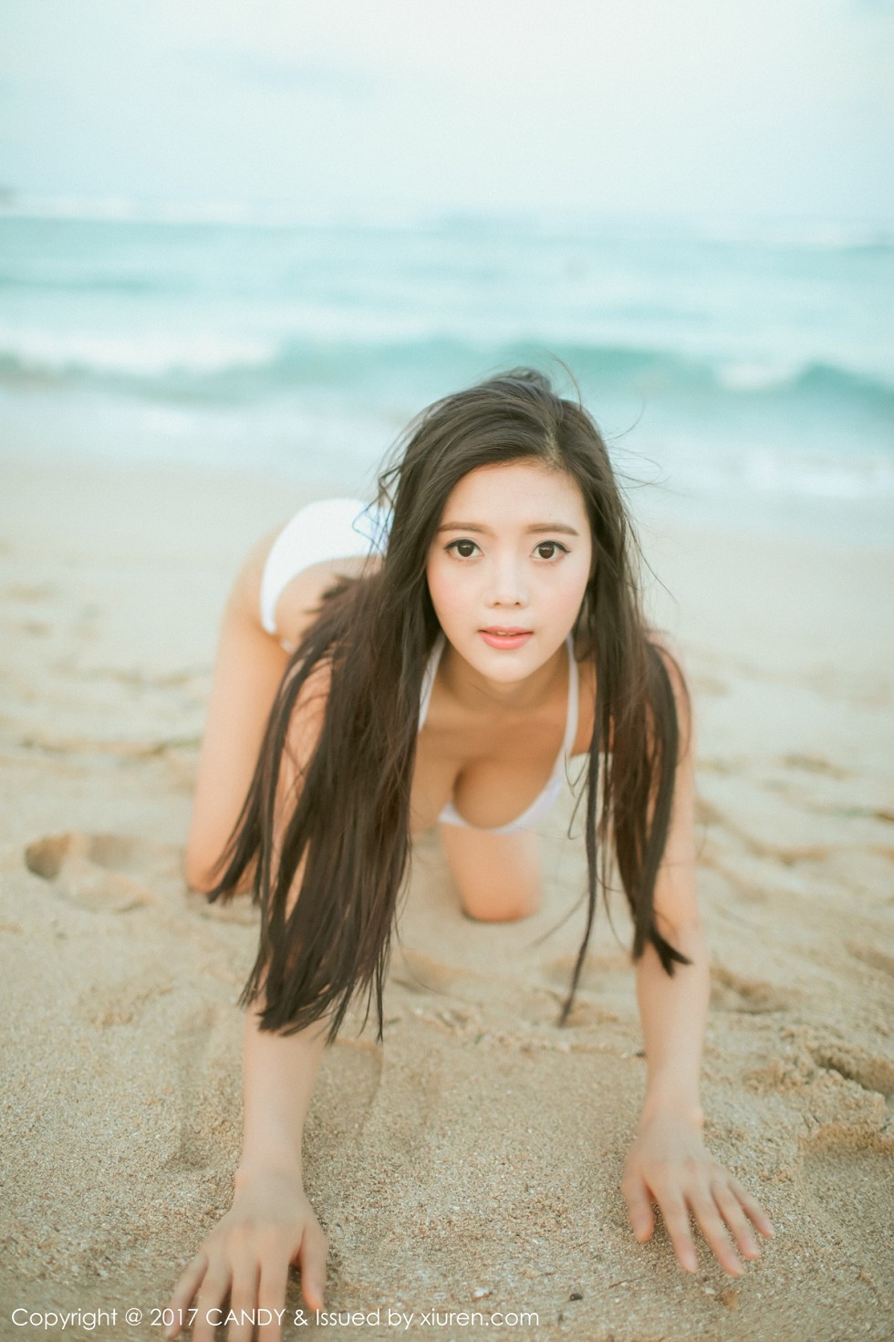[Candy糖果画报]Vol.042_嫩模林美惠子Mieko巴厘岛旅拍海边性感比基尼完美写真40P