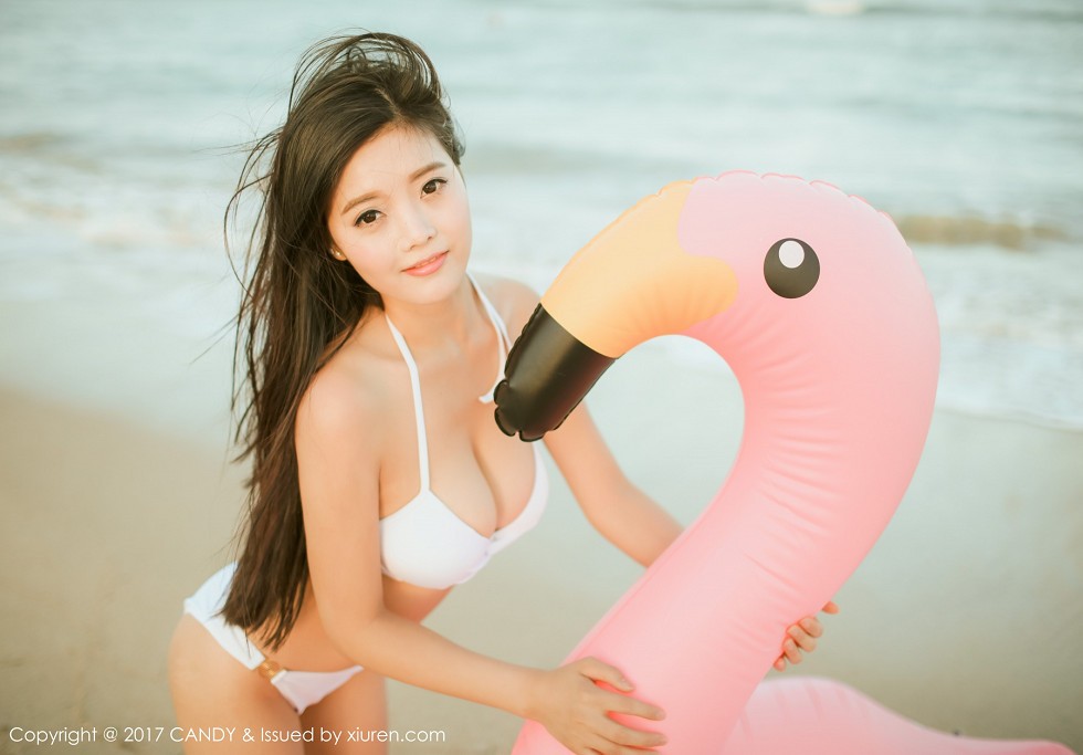 [Candy糖果画报]Vol.042_嫩模林美惠子Mieko巴厘岛旅拍海边性感比基尼完美写真40P
