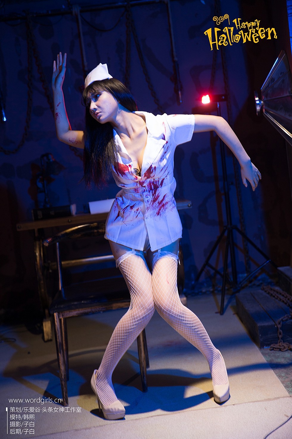 [Toutiao头条女神]No.S020_头条女神模特合辑万圣节寂静岭COS系列写真83P
