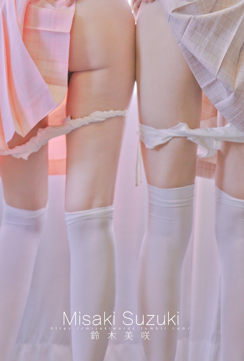 声优铃木美咲之前辈和我—纯爱绝对女同系列撩人诱惑写真66P