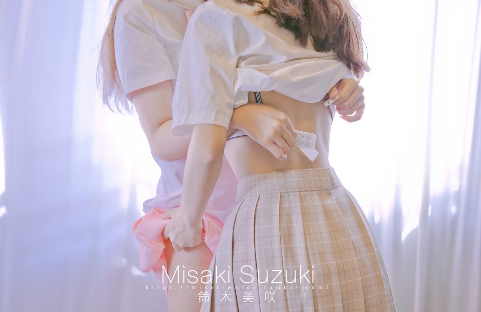 声优铃木美咲之前辈和我—纯爱绝对女同系列撩人诱惑写真66P