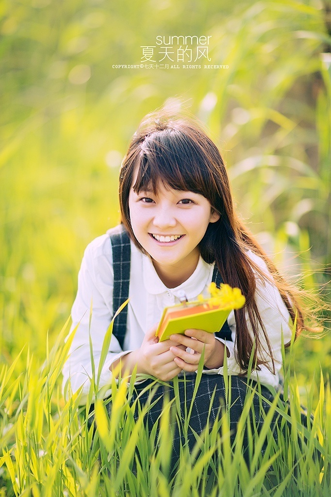 萝莉美眉清新写真《夏天的风》(图1)