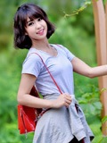 青春美女阿布清新人像艺术摄影