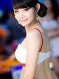 号称小周迅的韩国青春美女汽车青春美女