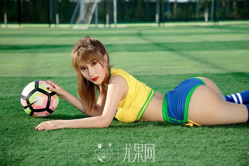 [Ugirls尤果网]T034_世界波6位足球宝贝赛场上性感球服秀傲人豪乳完美诱惑写真65P