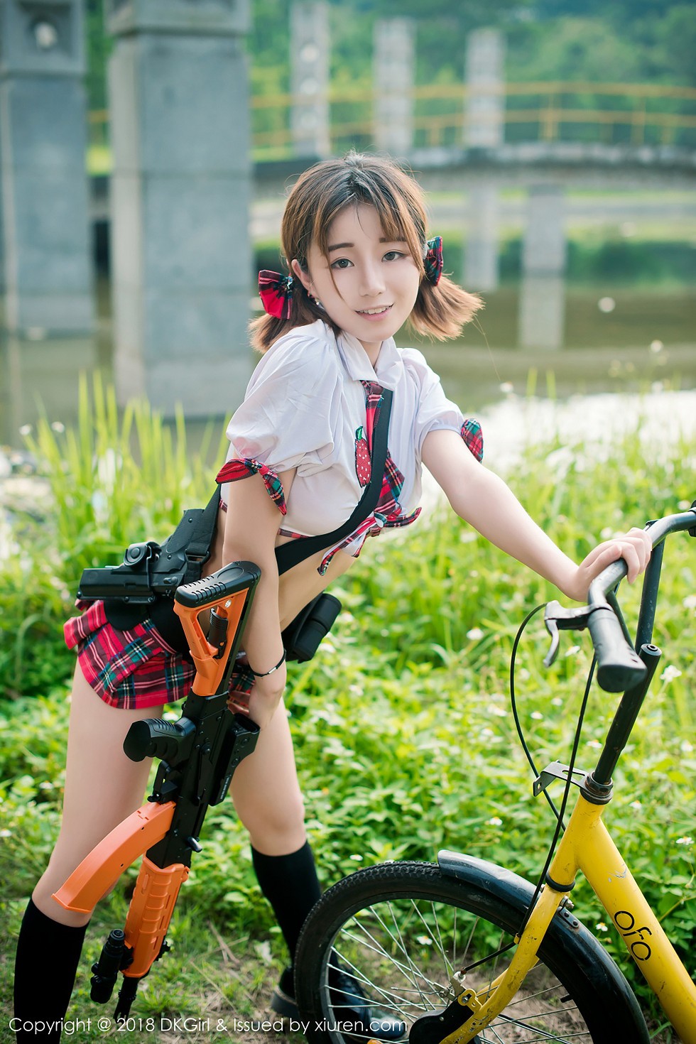 [DKGirl御女郎]Vol.076_嫩模仓井优香户外三点式内衣狂野露出秀美乳翘臀诱惑写真61P