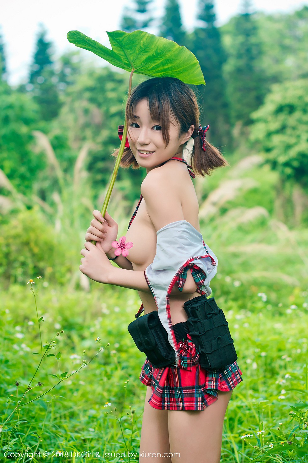 [DKGirl御女郎]Vol.076_嫩模仓井优香户外三点式内衣狂野露出秀美乳翘臀诱惑写真61P