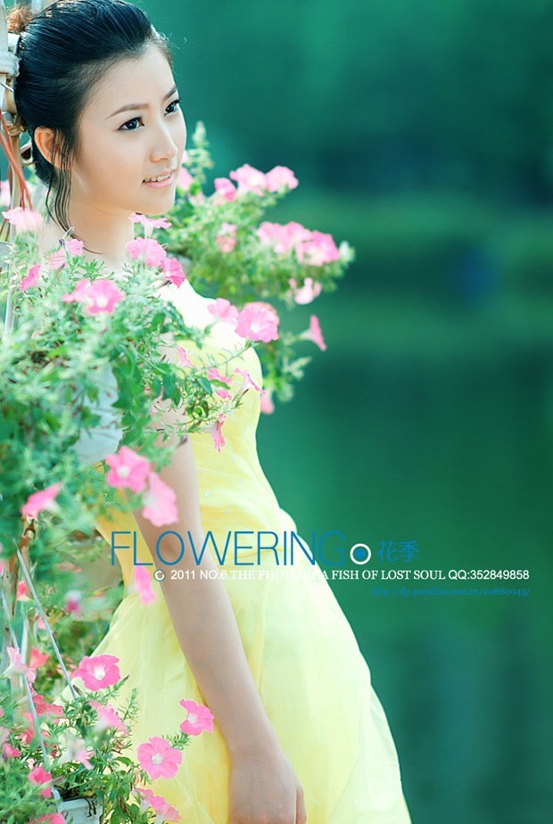 青春美少女五月花季写真大片(图8)
