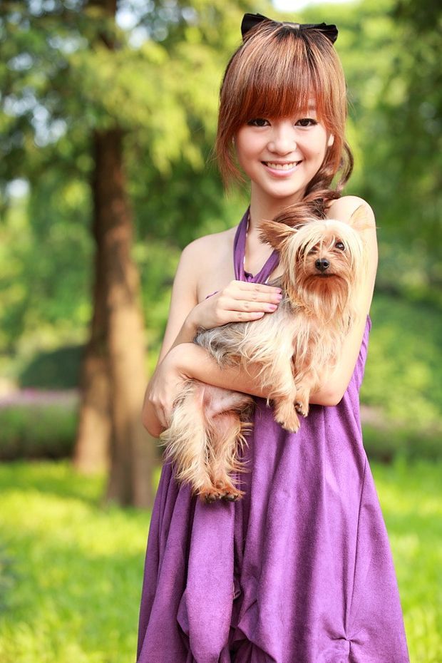 清纯女孩个人野外摄影—相约美丽(图2)