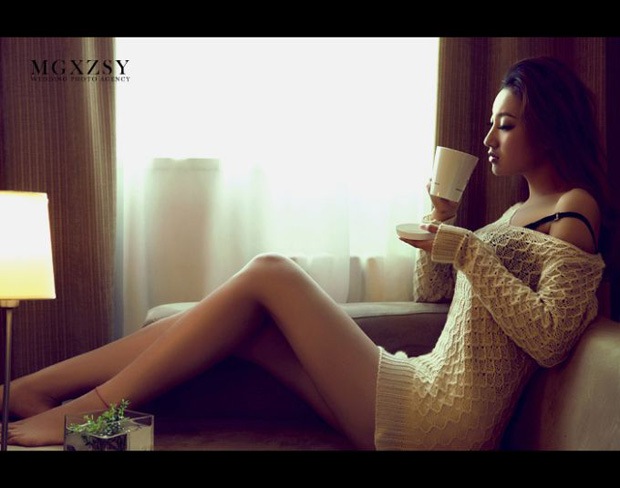 清新美女居家靓丽私房写真(图6)