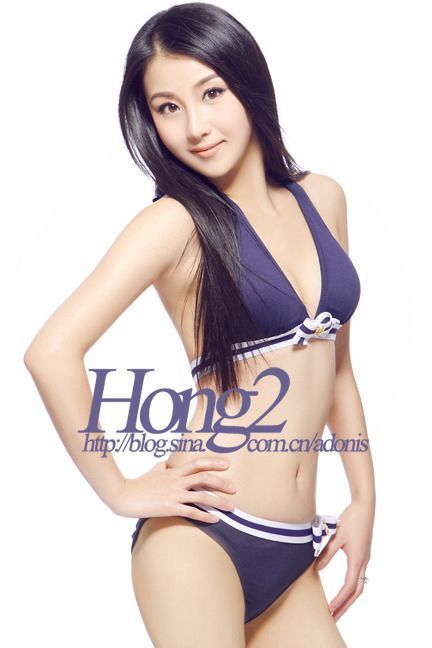 养眼美女刘京S型性感美丽身材(图6)