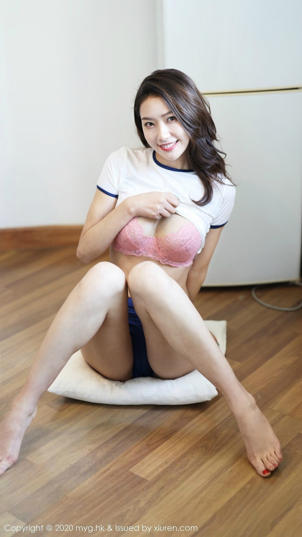 [MyGirl美媛馆]Vol.435_嫩模方子萱居家运动服饰真空美乳激凸撩人诱惑写真56P