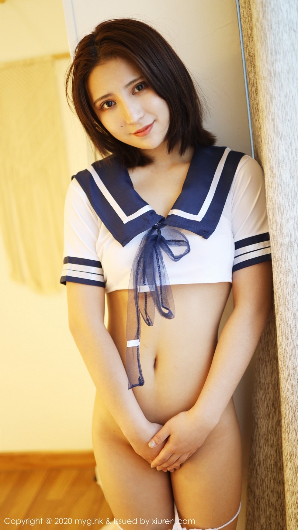 [MyGirl美媛馆]Vol.442_嫩模久久Aimee青春JK制服主题半脱秀火辣身材诱惑写真66P