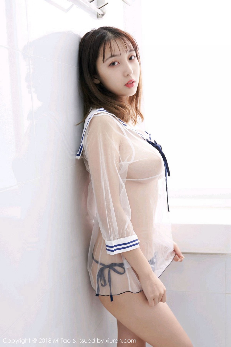 [MiiTao蜜桃社]Vol.121_嫩模美绪私房真空开背毛衣露豪乳翘臀大尺度撩人诱惑写真92P