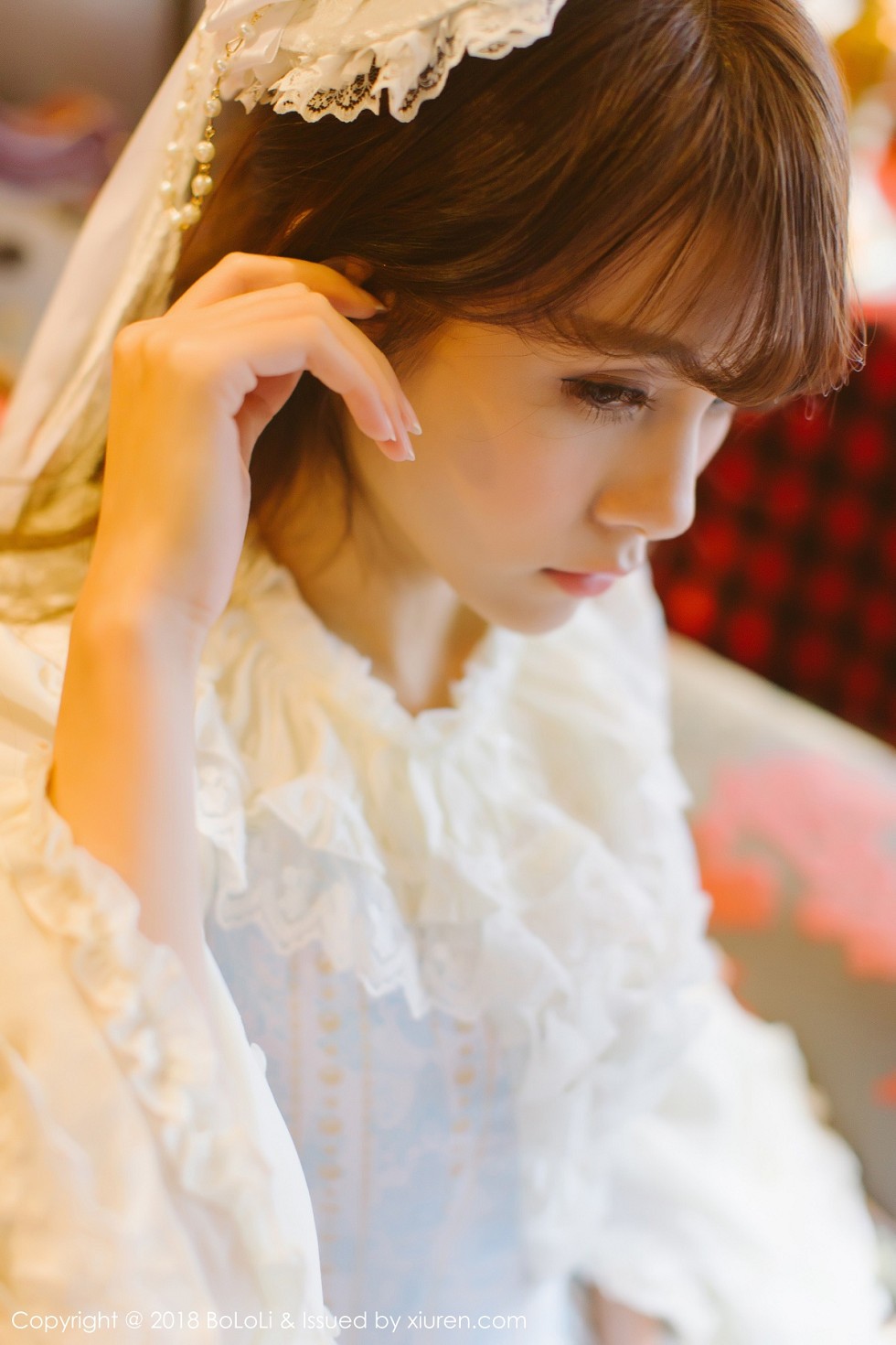 [Tukmo兔几盟]Vol.113_嫩模夏美酱户外古典优雅洛丽塔系列+清纯可爱学生制服写真62P