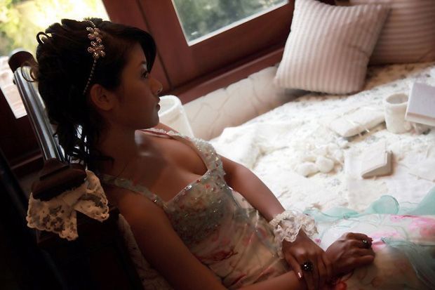 美丽90后少女闺房性感秀(图9)