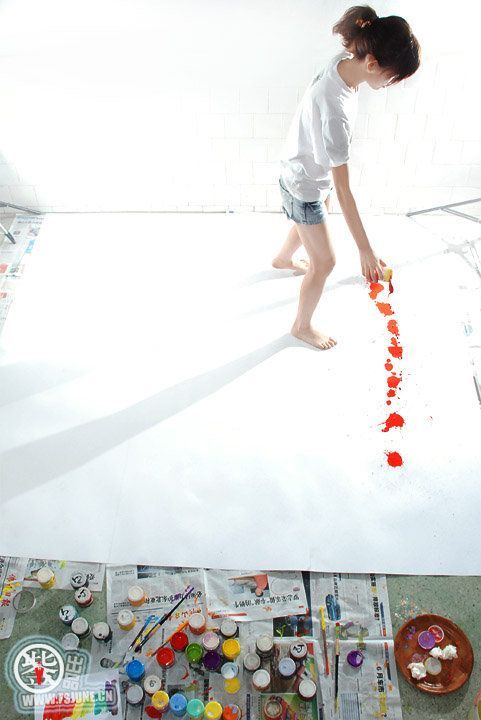 靓丽性感的院校画家美女(图11)