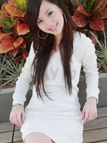 绝色长发青春美女清新写真