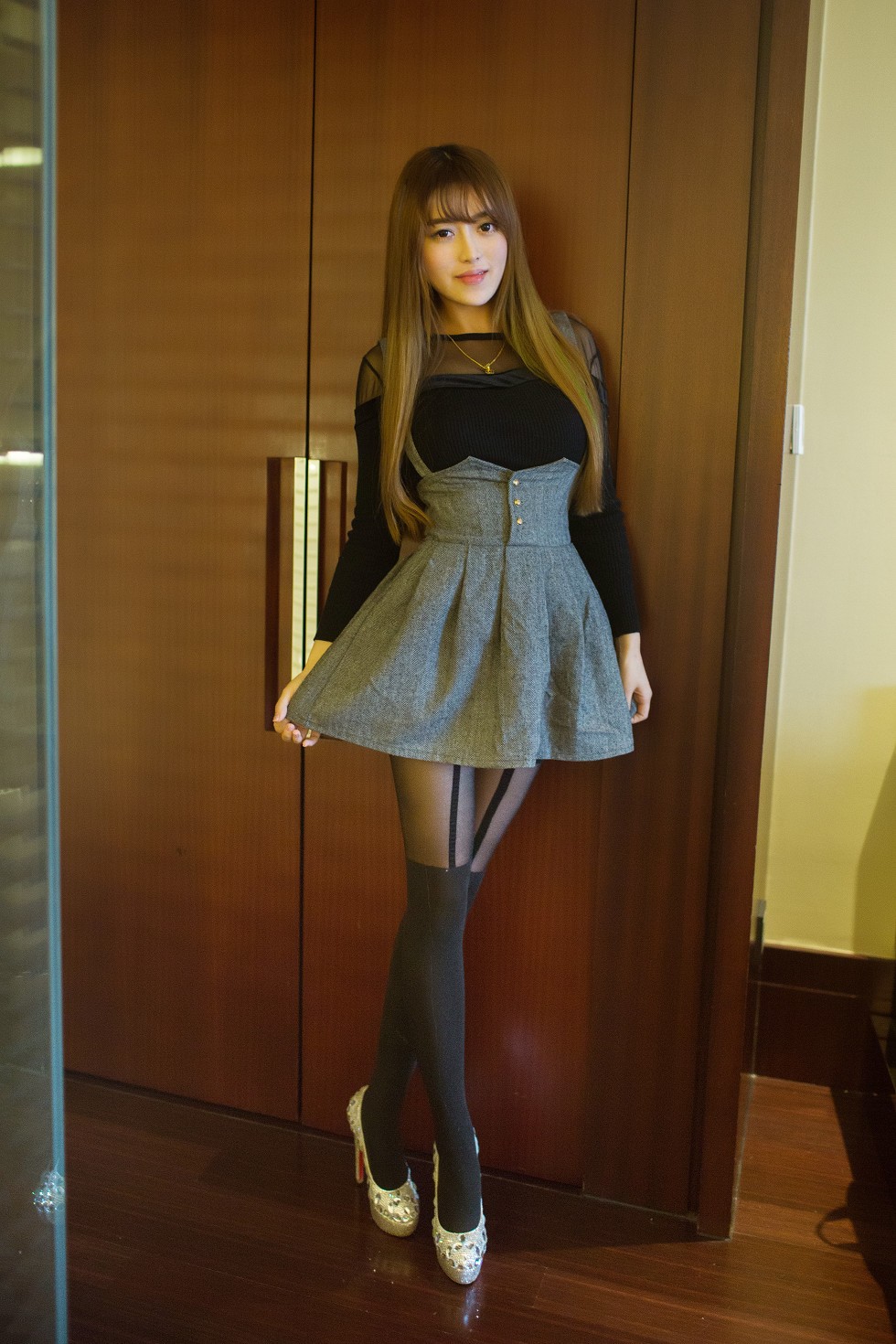 推女郎第67期_嫩模夏倪可美胸私房性感写真38P