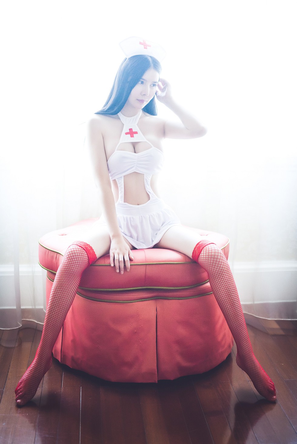 推女郎第特辑_推女郎李丽莎and顾欣怡私人订制无S光水果姐妹花写真56P