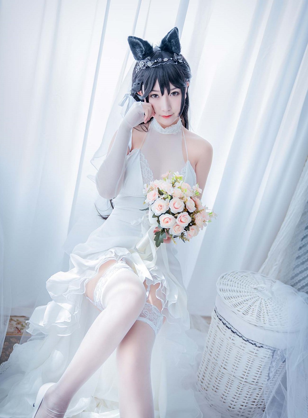 性感女神猫九酱碧蓝航线主题撩人服饰秀傲人豪乳极致诱惑写真95P