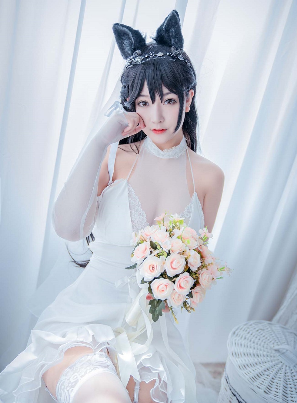 性感女神猫九酱碧蓝航线主题撩人服饰秀傲人豪乳极致诱惑写真95P
