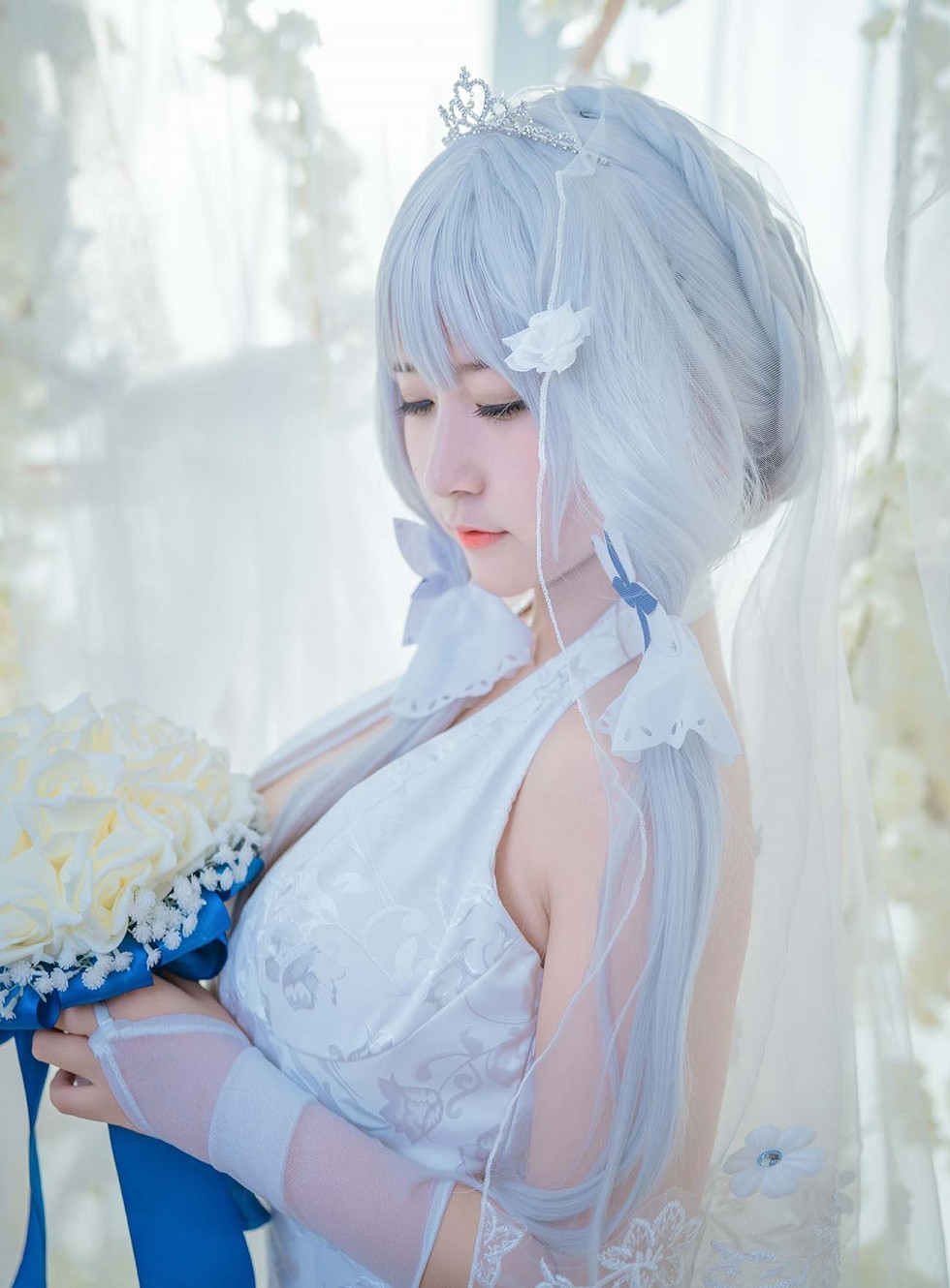 性感女神猫九酱碧蓝航线主题撩人服饰秀傲人豪乳极致诱惑写真95P