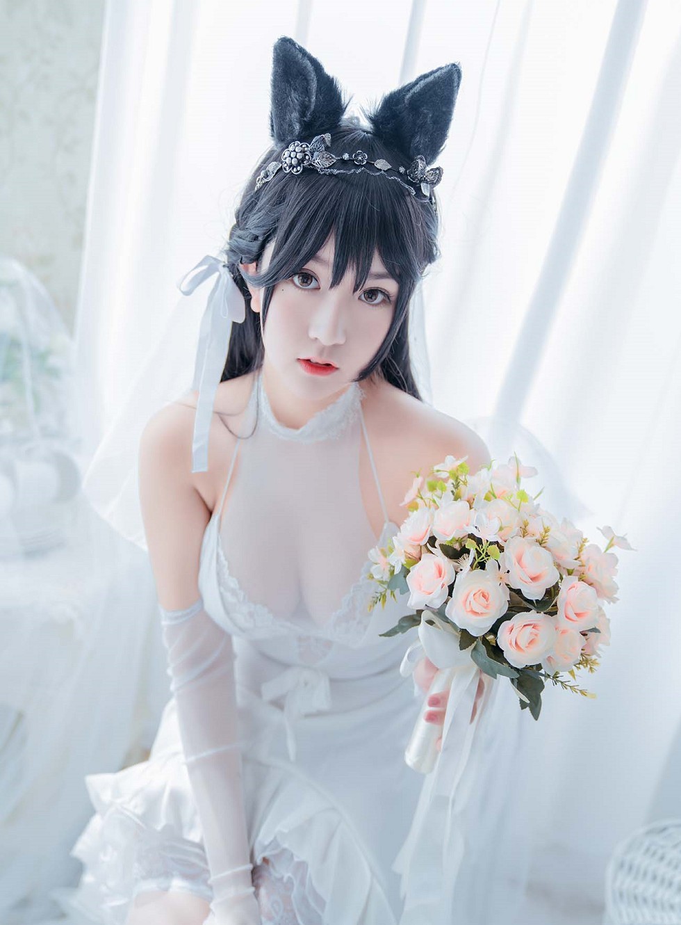 性感女神猫九酱碧蓝航线主题撩人服饰秀傲人豪乳极致诱惑写真95P