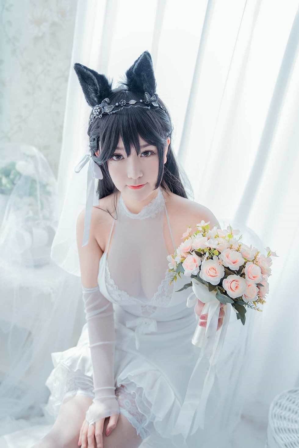 性感女神猫九酱碧蓝航线主题撩人服饰秀傲人豪乳极致诱惑写真95P