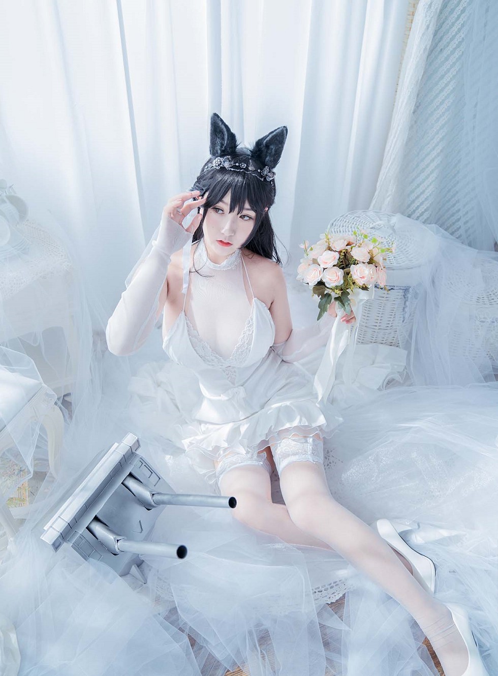 性感女神猫九酱碧蓝航线主题撩人服饰秀傲人豪乳极致诱惑写真95P
