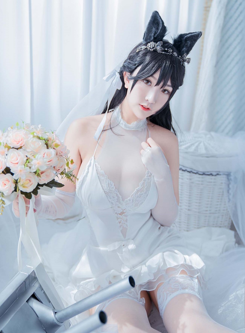 性感女神猫九酱碧蓝航线主题撩人服饰秀傲人豪乳极致诱惑写真95P